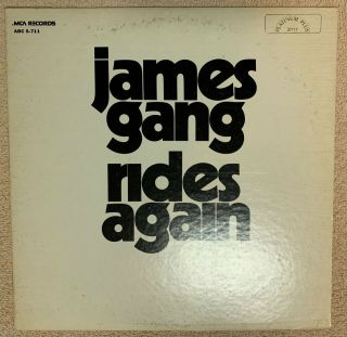 The James Gang - Rides Again Vintage Vinyl Lp Mca Records Abcs - 711
