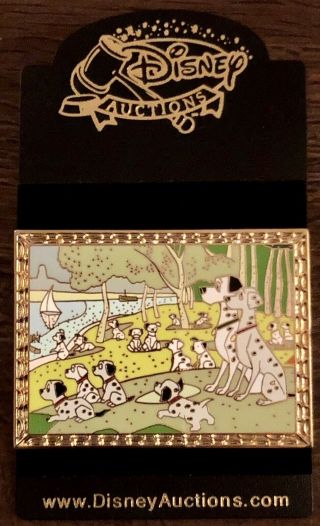 Disney Pins Masterpiece Series 101 Dalmatians Pongo Perdita Le 100 Rare
