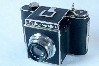 Vintage Kochmann Reflex - Korelle Slr Camera.  6x6.  Cond