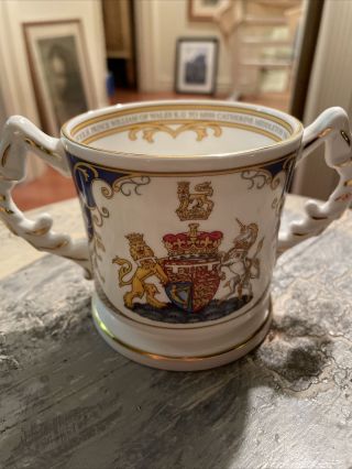 Aynsley Tankard For Royal Marriage Of Prince William And Catherine Middleton