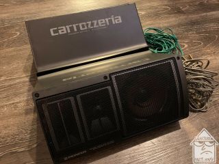 Pioneer Carrozzeria Ts - X3 Rear Shelf Speakers Jdm Vintage Rare Alpine Kenwood