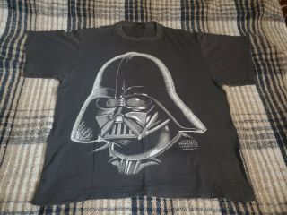 Vintage 1995 Star Wars Darth Vader Shirt Sz Xl Made In Usa Single Stitch,  Rare