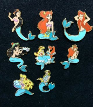 Disney Fantasy Pins Mermaid S From Peter Pan - Limited 35 Pins Only