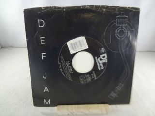 L.  L.  Cool J - I Need Love - Vinyl 7 " 45 Rpm 1987 Def Jam 38 - 07350