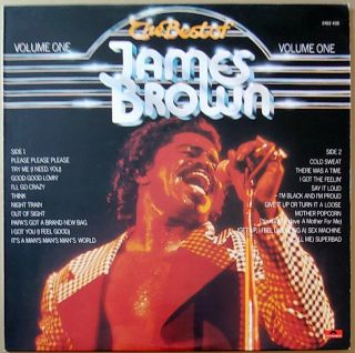 James Brown ‎– The Best Of James Brown Volume One Lp 33 Rpm Vinyl
