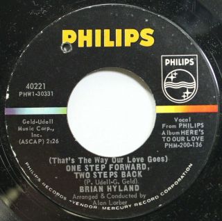 Rock 45 Brian Hyland - Now I Belong To You / (That ' S The Way Our Love Goes) One 2