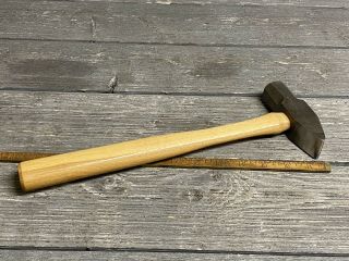 Rare Vintage Canedy - Otto Mfg Co 21 Oz Blacksmith Cross Peen Hammer Collectible