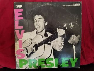 Elvis Presley,  Title Album,  1962,  Rca Lsp - 1254 (e),  Plays