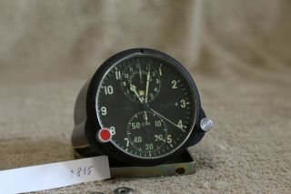 Soviet Military Aviation Clock Achs - 1b From Mig - 29 Su Ussr Vintage Stopwatch