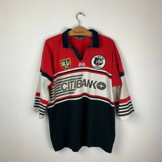 North Sydney Bears Home Rugby Shirt 1995 Vintage Jersey Size Xl - 2xl