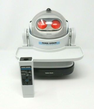 Vintage Radio Shack Robie Junior Jr Robot W/ Remote