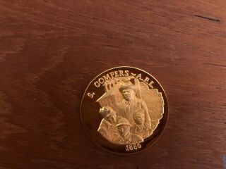S.  Gompers Afl - Cio Labor Trade Union 24k Gold Bronze Longines Medal A.  F.  L.
