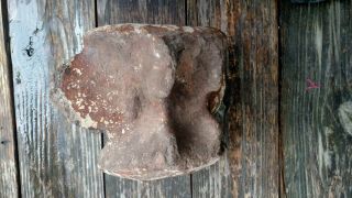 Large Fossil Whale Vertebrae 7 1/4 Pounds.
