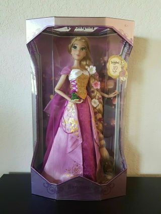 Disney Rapunzel Limited Edition 17 " Doll Tangles 10th Anniversary Fast Ship