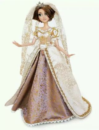Disney Store Tangled Ever After Wedding Rapunzel Doll Limited Edition (1/8000) 2