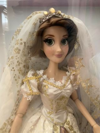 Disney Store Tangled Ever After Wedding Rapunzel Doll Limited Edition (1/8000) 3