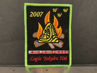 Puerto Rico 2007,  Orden De La Flecha,  Boy Scout Escutismo Parcho - Patch