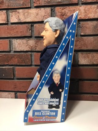 President Bill Clinton Singing Dancing Machine Figure Collectible Doll 2