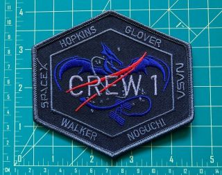Spacex Nasa Crew - 1 Falcon - 9 1st Operational Crew Mission Patch