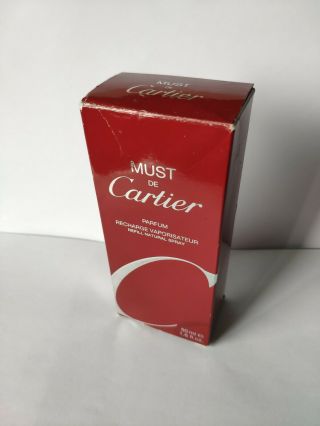 Vintage Must De Cartier Parfum Refill 50ml Women 