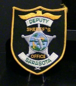 Patch Retired: Deputy Sheriff,  Sarasota County,  Fl.  Patch