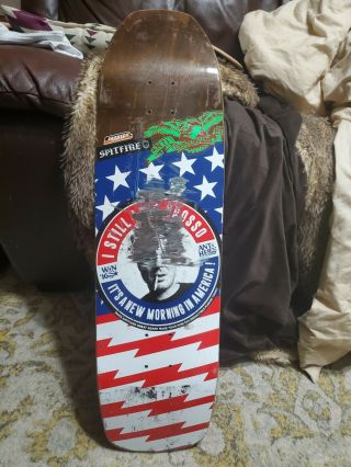 Vintage Anti - Hero Jeff Grosso Skateboard Deck