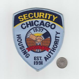 Illinois Chicago Housing Authority Security Police Patch