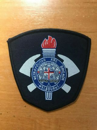 Australia Patch Melbourne Metropolitan Fire Brigade -