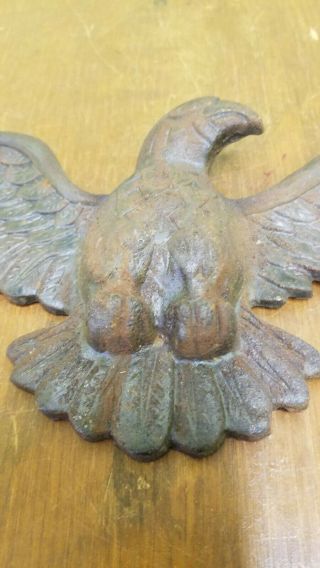 Cast Iron Eagle Wall Plaque Made In Taiwan 19 