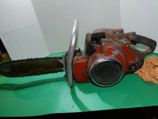 Vintage Mall Chain Saw Model Omg Has Compression