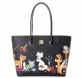 Disney Dooney And Bourke Cats 2020 Tote Bag Purse