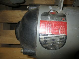 VINTAGE Delta Rockwell Unisaw 3 Phase Motor.  2 HP,  3450 RPM. 3