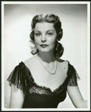 Arlene Dahl In Portrait Vintage 1940s Photo By Bert Six