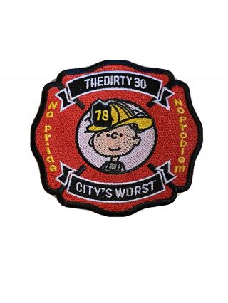 Fire Department Station Patch,  Fdny,  Lacofd,  Lafd,  Cfd,  Morale Patch,  Snoopy