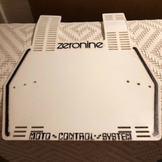 Vintage 80’s Zeronine Moto Control System BMX Number Plate Haro SE Profile Cook 2