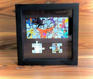 Big Hero 6 Pin Set - Disney Mystery Puzzle Pin Complete Set With Chasers