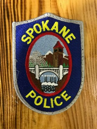 Spokane Patch Police Washington Wa
