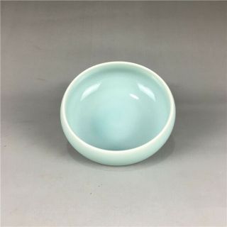 Chinese Antiques Hand Make Porcelain Celadon Glaze Pen Wash Qq17