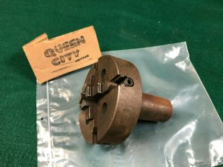 Vintage Union 4 Jaw Chuck W/taper Mount Tool Grinder/grinding/lathe 5 "