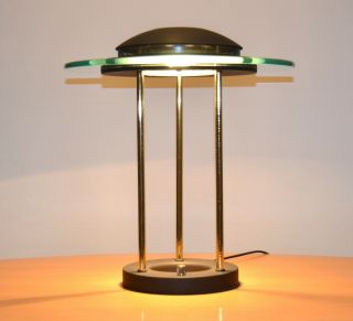 Vintage Robert Sonneman For George Kovacs " Saturn " Halogen Table Lamp