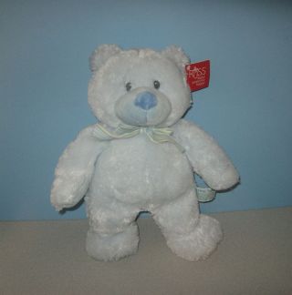 15 " Russ Powder Blue Boy My First Teddy Bear Stuffed Plush Animal 25914