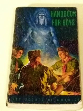Handbook For Boys - Boy Scouts Of America 1948 5th Edition 12th Print Sept.  1958