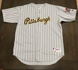 Pittsburgh Pirates Rawlings Baseball Jersey Authentic Road 44/l Vtg Euc 90’s