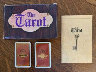 Vintage Hoi Polloi The Tarot 1972 Complete Deck Reiss Games York