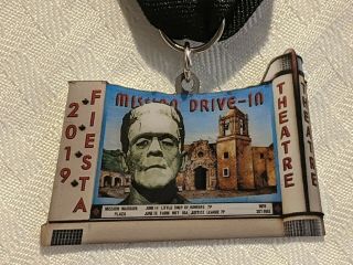 San Antonio Fiesta Medal 2019 Mission Drive - In Theatre 2