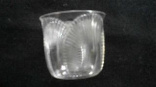 Vintage Small Glass Shot,  Very Cute,  Sign R.  Lalique,  France