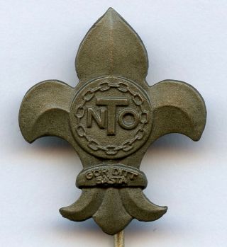 Sweden Do Your Best Nto Scout Member Badge Pin Grade