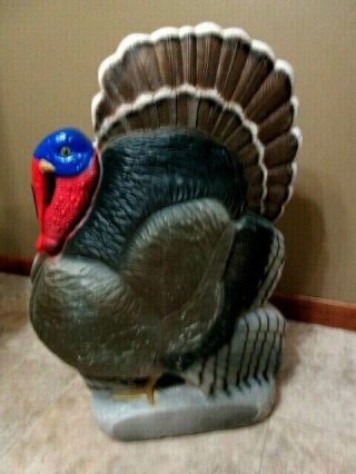 Vintage Union " Don Featherstone " Thanksgiving Lighted Blow Mold - 25 " Tall