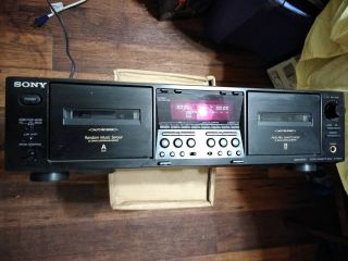 Vintage Sony Tc - We675 Professional Stereo Dual Hifi Cassette Deck