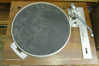 Vintage Pioneer Pl - 550 Quartz Pll Direct - Drive Turntable Record Player Asis